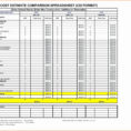 Residential Construction Cost Breakdown Excel New Spreadsheet Within Residential Construction Budget Template