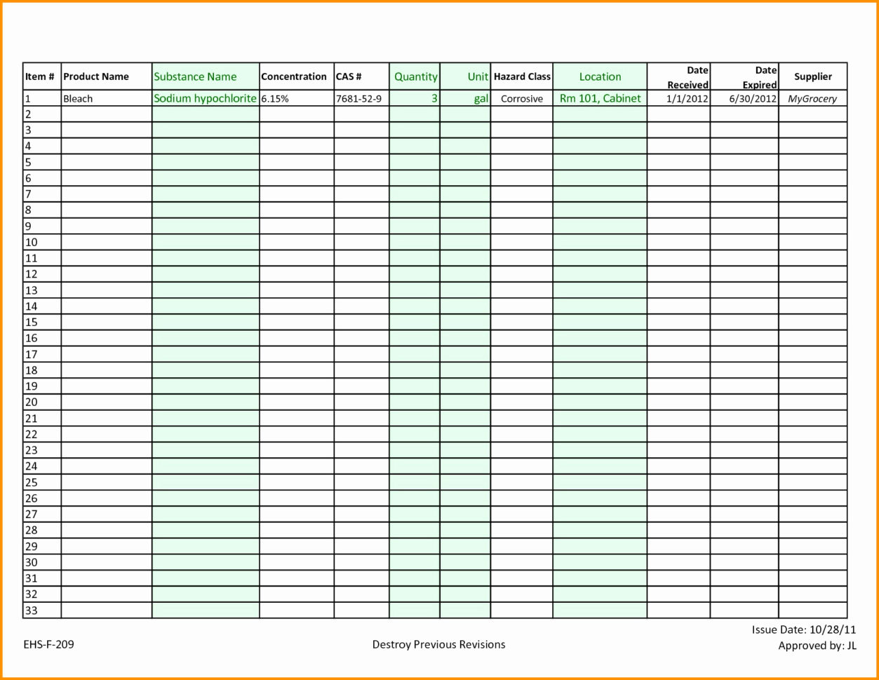 Restaurant Kitchen Inventory Template Fresh Restaurant Inventory With Restaurant Inventory Spreadsheet Template