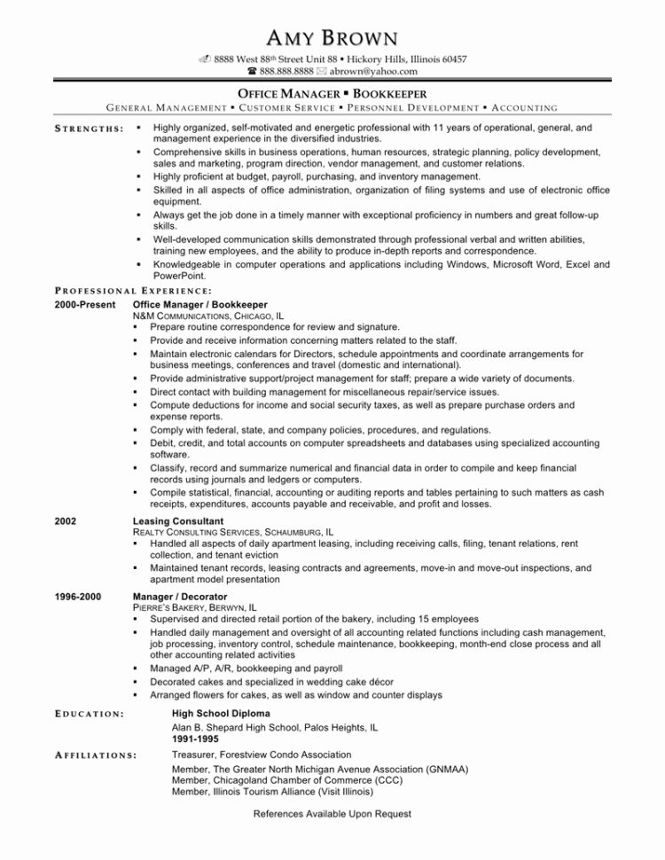 Resume : Bookkeeping Resume Examples Best Brilliant Ideas Bookkeeper To Bookkeeping Resume Templates