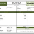 Salary Slip | Excel Templates throughout Salary Statement Format In Excel