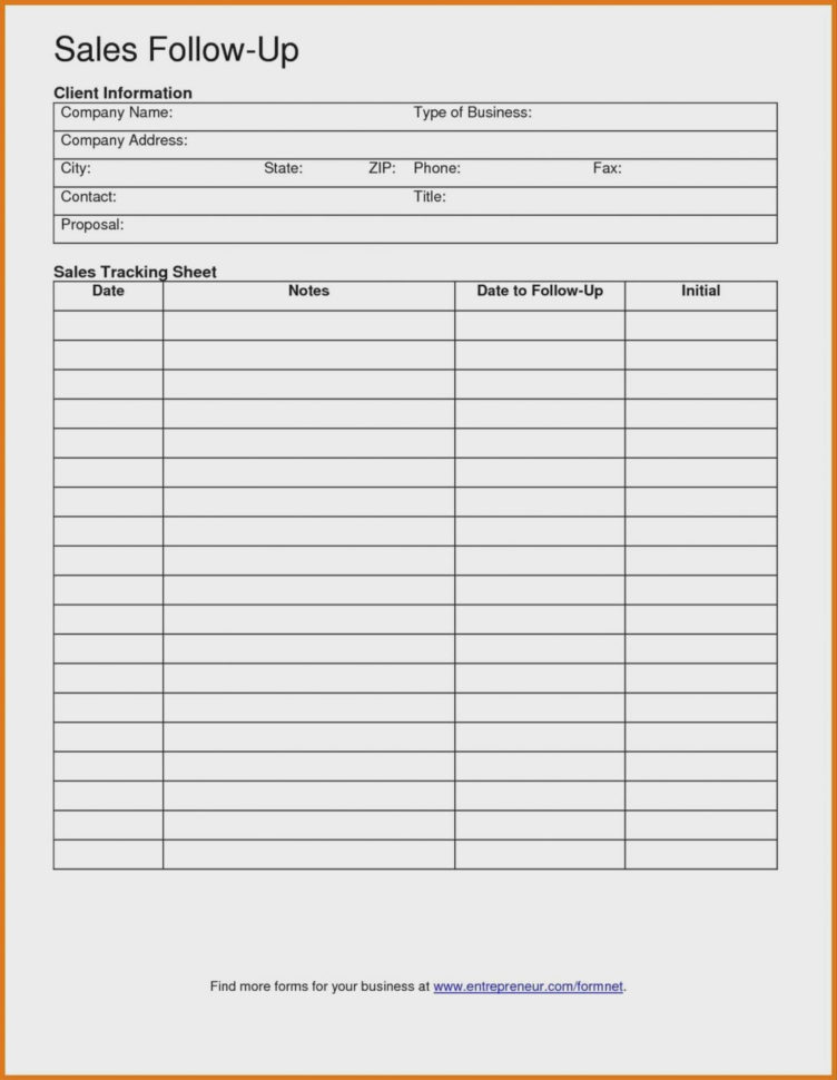 customer-lead-sheet-template