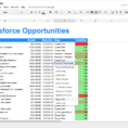 Salesforce Ties Sales Apps To Google Spreadsheet, Presentation Tools Intended For Google Spreadsheets