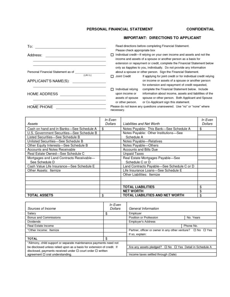 Sample Balance Sheet And Income Statement For Small Business Free Throughout Sample Income Statement For Small Business