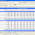 Sample Personal Budget Spreadsheet Or Monthly Household Bud In Sample Budget Spreadsheet Excel