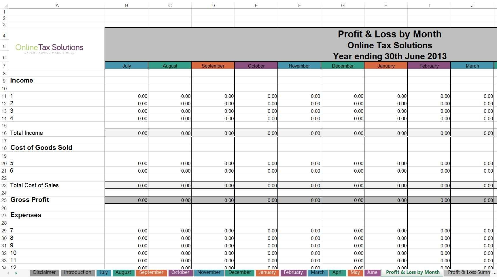 Self Employed Accounts Excel Template | Haisume And Self Employment to Self Employed Excel Spreadsheet Template