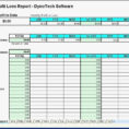 Self Employed Expenses Spreadsheet Profit And Loss Statement With Self Employed Expenses Spreadsheet Template