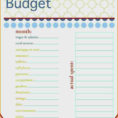 Simple Personal Budget Template Excel Simple Monthly Bud Template To Monthly Financial Budget Template