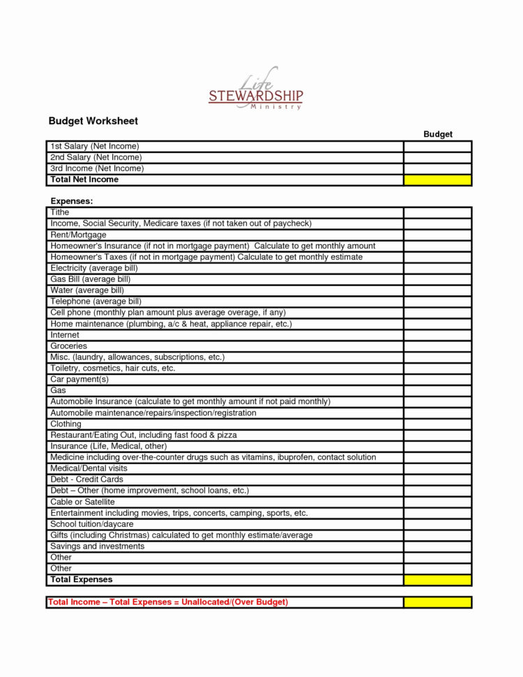 Small Church Budget Sample Fresh Small Church Bud Sample Unique And Sample Church Budget Spreadsheet