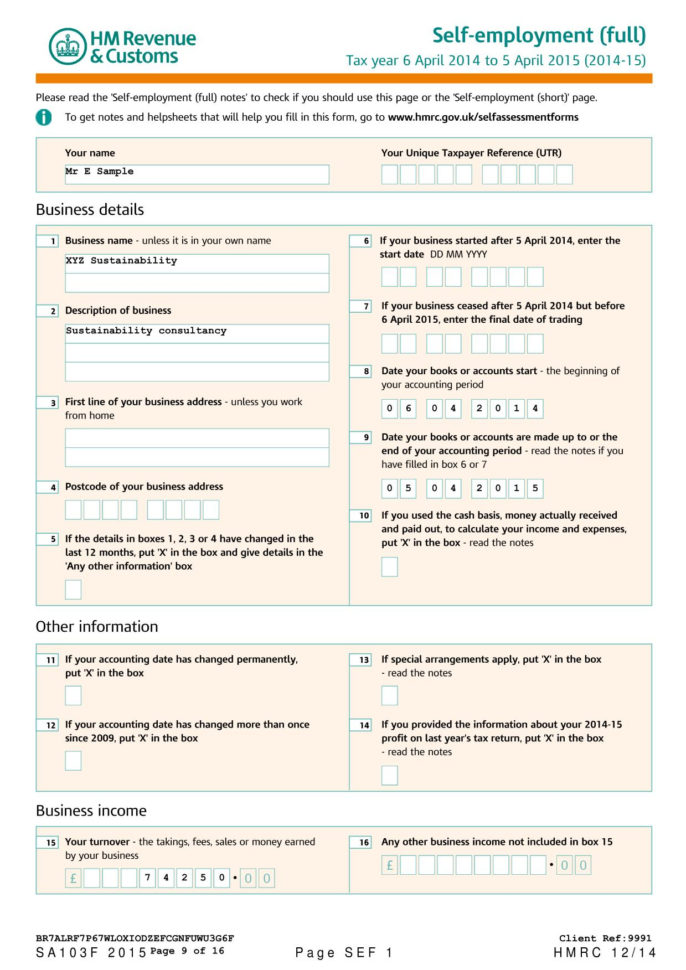 Sole Trader & Personal Tax – Green Accountancy With Bookkeeping Template For Sole Trader Sole Trader & Personal Tax – Green Accountancy With Bookkeeping Template For Sole Trader