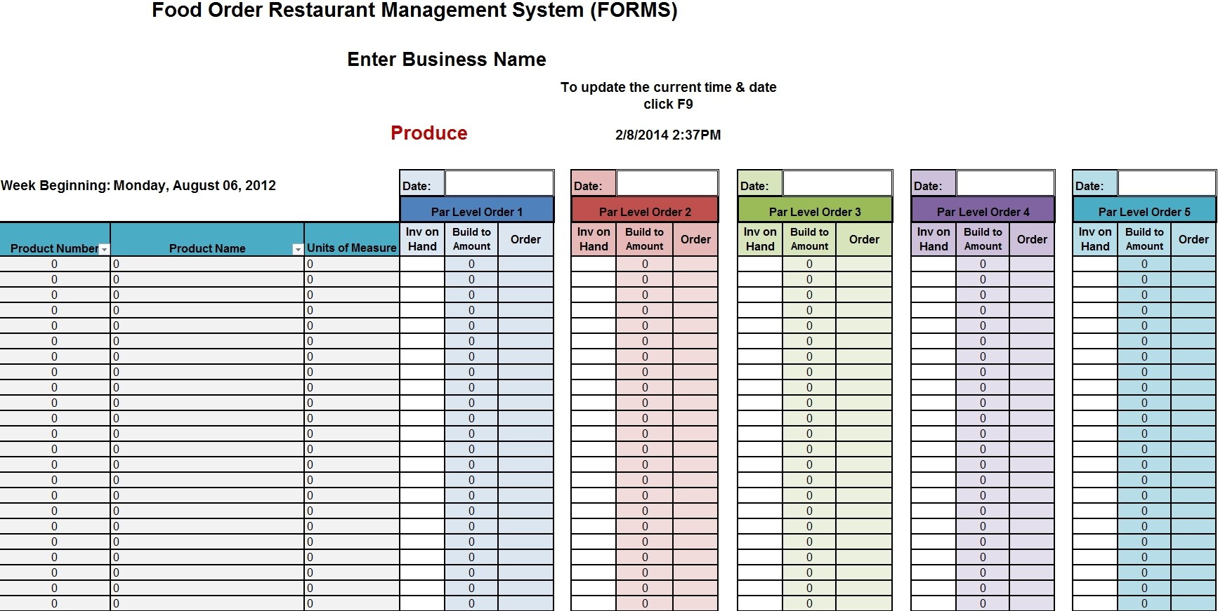 Stock Control Excel Spreadsheet Free Example Of Aprender In Stock 