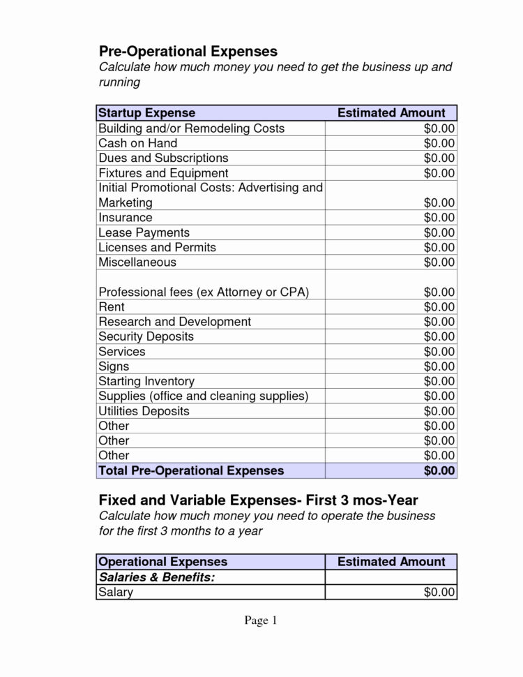 Tech Startup Budget Template New Tech Startup Bud Template Unique Intended For Business Startup Spreadsheet Template