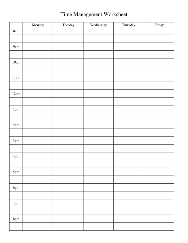 Time Management Worksheet Pdf – Google Search | Organization Within Time Management Spreadsheet Template