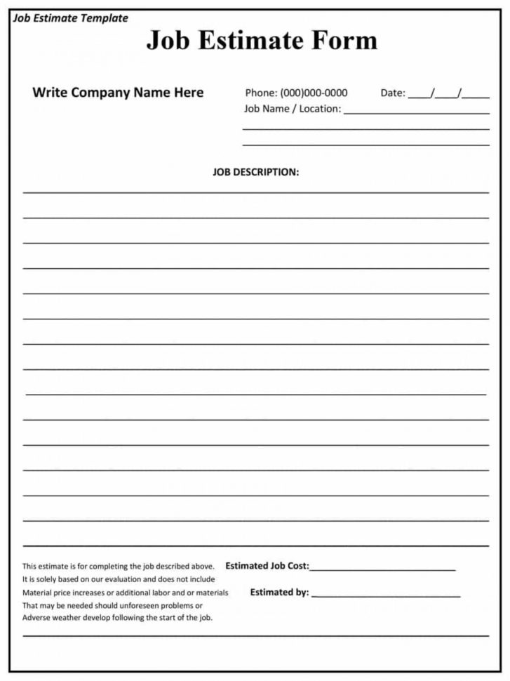 We Estimate Forms Contractors Service Contract Template Word To Cost Estimate Template Word We Estimate Forms Contractors Service Contract Template Word To Cost Estimate Template Word