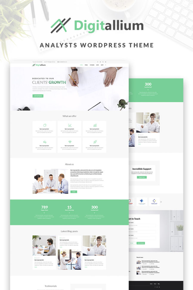 Website Template #66957 Business Management Merchant Custom Website Intended For Bookkeeping Website Templates