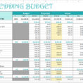 Wedding Planning Excel Templates   Zoro.9Terrains.co For Wedding Spreadsheet Templates