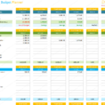 Weekly Budget Planner Template (Spreadsheet)   Dotxes With Sample Spreadsheet Budget