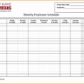 Weekly Employee Schedule Template 7 Monthly Employee Schedule Intended For Monthly Employee Schedule Template