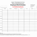 Weekly Employee Shift Schedule Template Excel Unique Monthly Work Inside Monthly Employee Shift Schedule Template