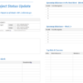 Weekly Project Status Update Template   Analysistabs   Innovating With Project Management Meeting Templates