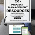 Welcome To The Resource Library • Girl's Guide To Project Management And Project Management Templates Download