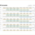 Work Back Schedule Template Excel | Resume Examples In Employee Schedule Format