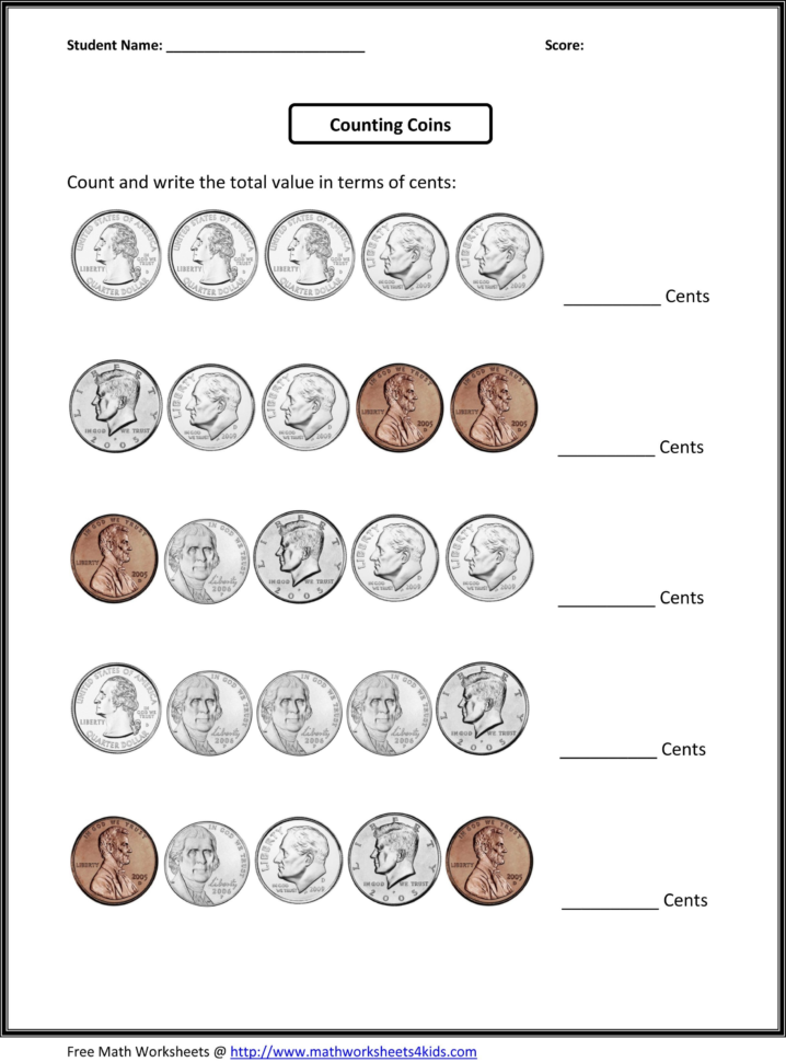 Worksheet Generator Coins Valid 4Th Grade Worksheets Fourth Grade With Worksheet Generator
