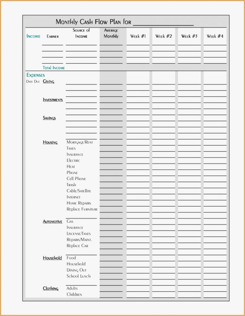 Yearly Monthly Budget1 Spreadsheet Example Of Best Free Budget with Free Budget Spreadsheet Templates