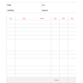10+ Expense Report Template   Monthly, Weekly Printable Format In Excel In Excel Expense Reports