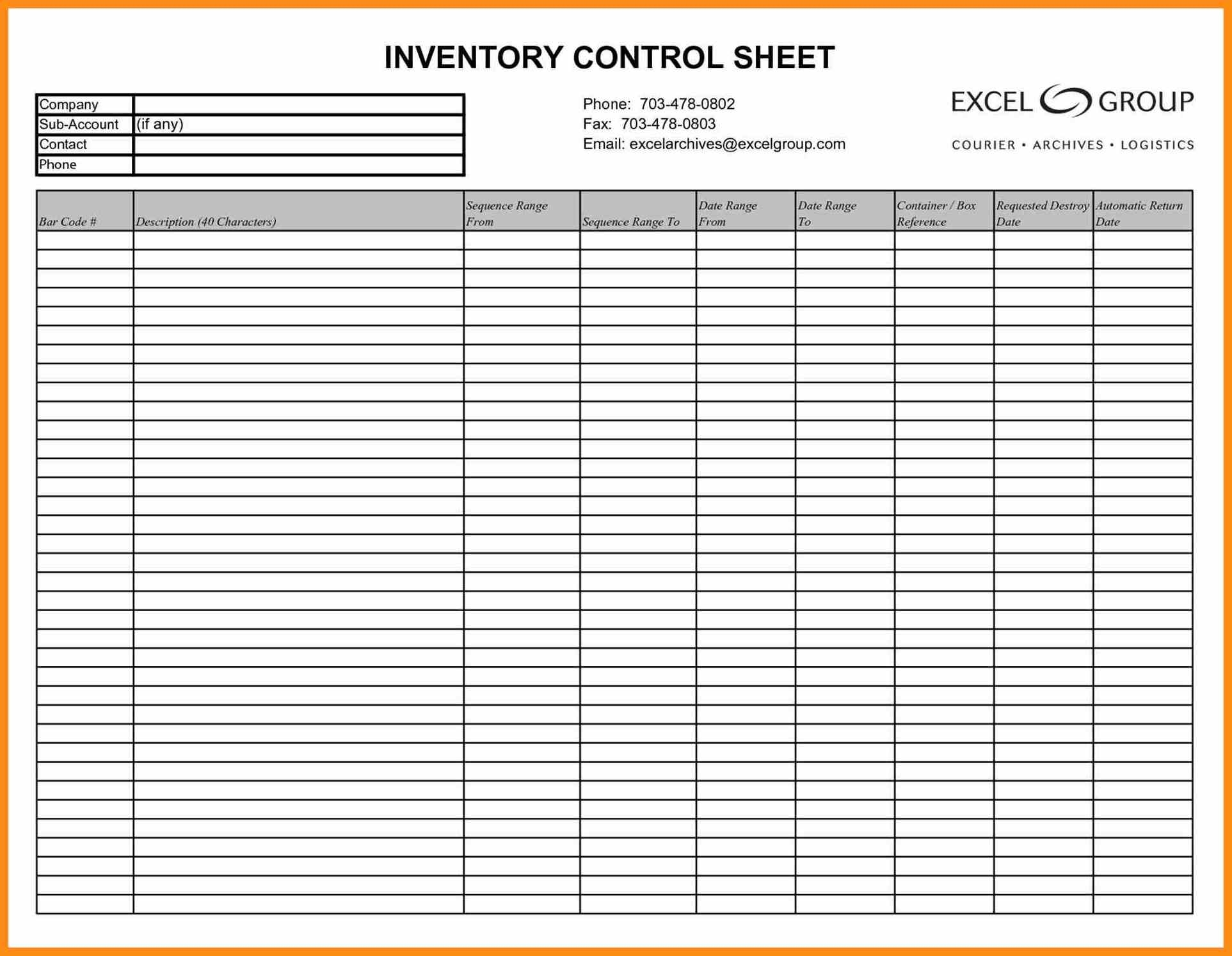 12 Inventory Tracking Spreadsheet | Abstract Sample To Free For Inventory Tracking Form