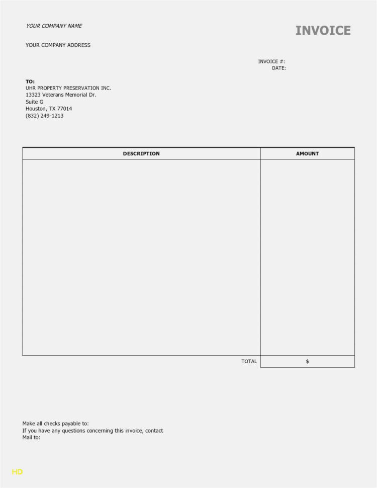 free independent contractor invoice template