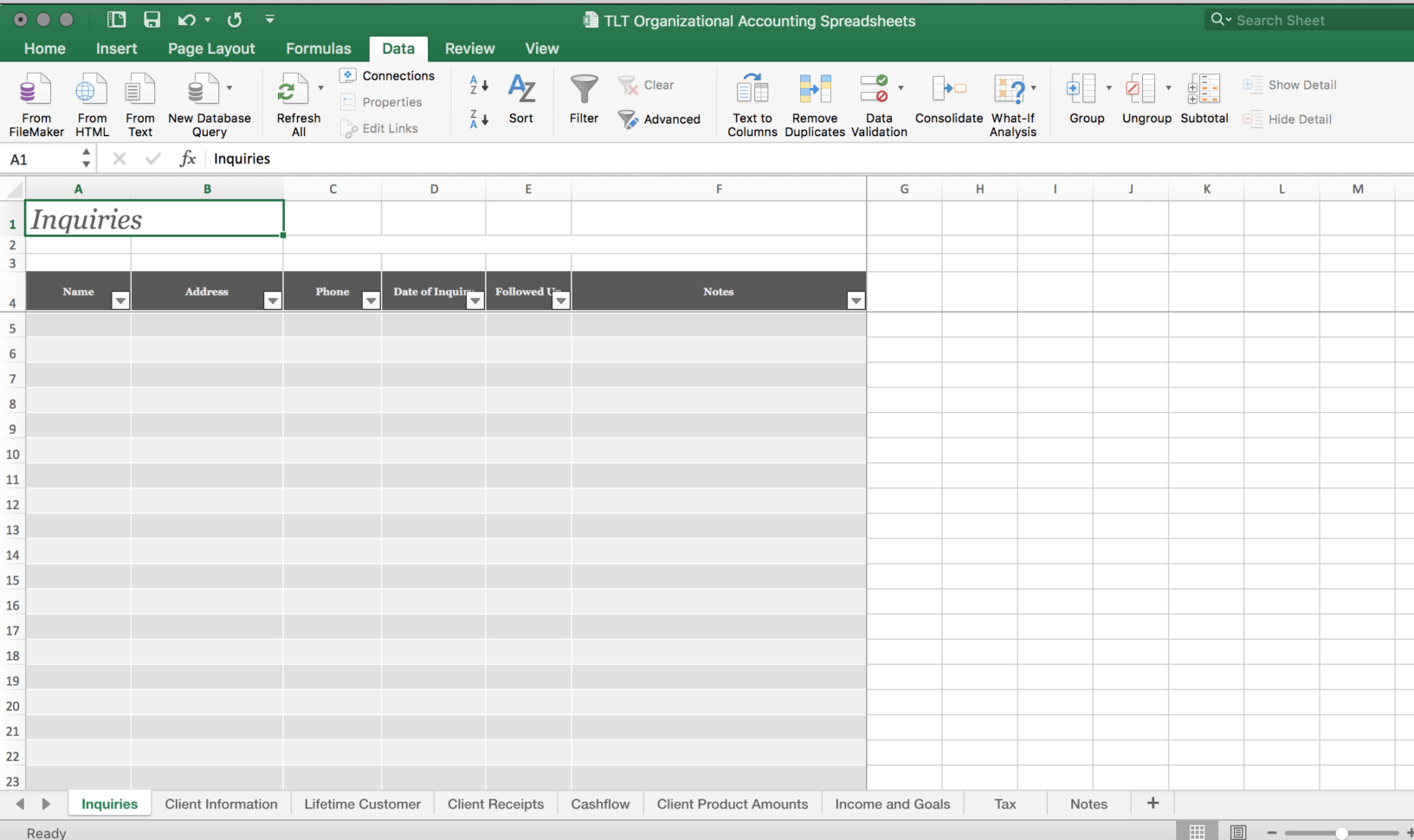Accounting Spreadsheet For Photographers Throughout Accounting Spreadsheets