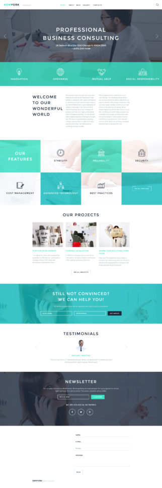 Accounting Website Responsive Wordpress Theme #58090 Within Accounting Website Templates Wordpress