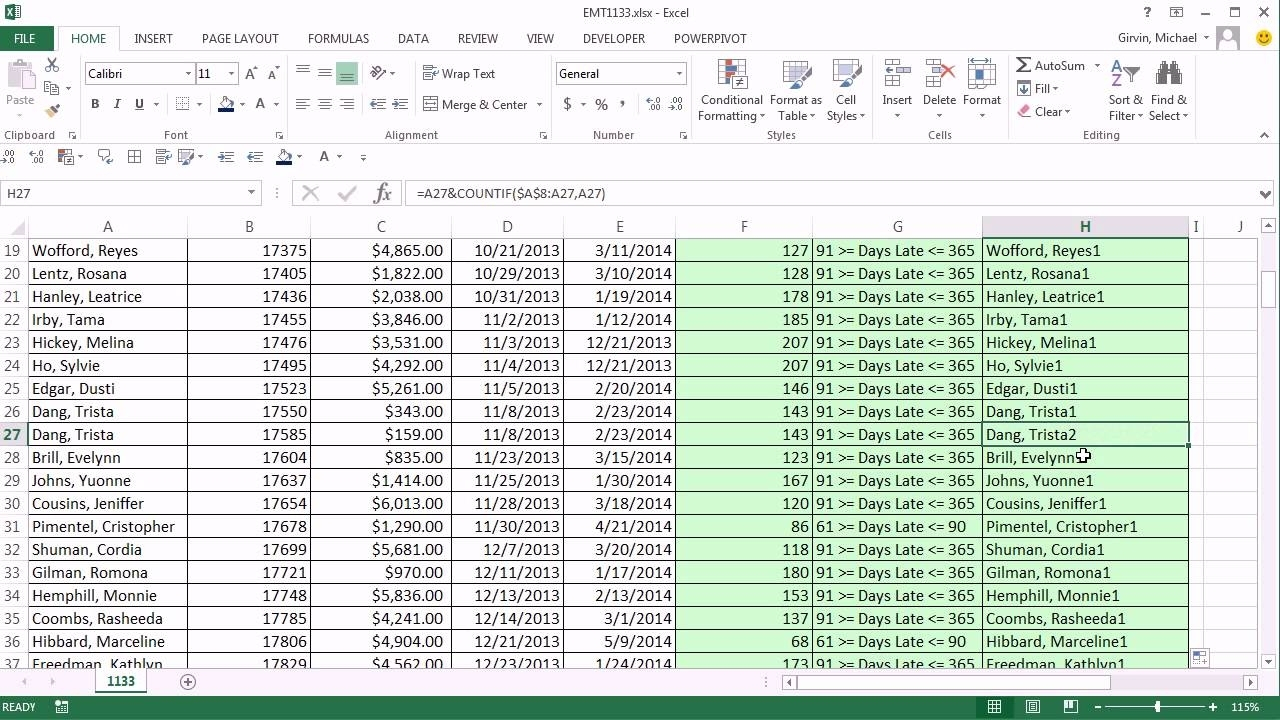 caseware idea account receivable