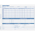 Adams Weekly Expense Report Forms   R&a Office Supplies In Office Expense Report