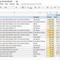 An Awesome (And Free) Investment Tracking Spreadsheet To Ticket Sales Tracking Spreadsheet