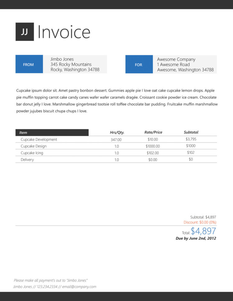 Art Invoice   Zoro.9Terrains.co Intended For Artist Invoice Samples