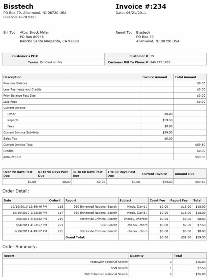 Awesome Of Monthly Invoice Template Excel Business Cards Awesome Of For Monthly Invoice Template