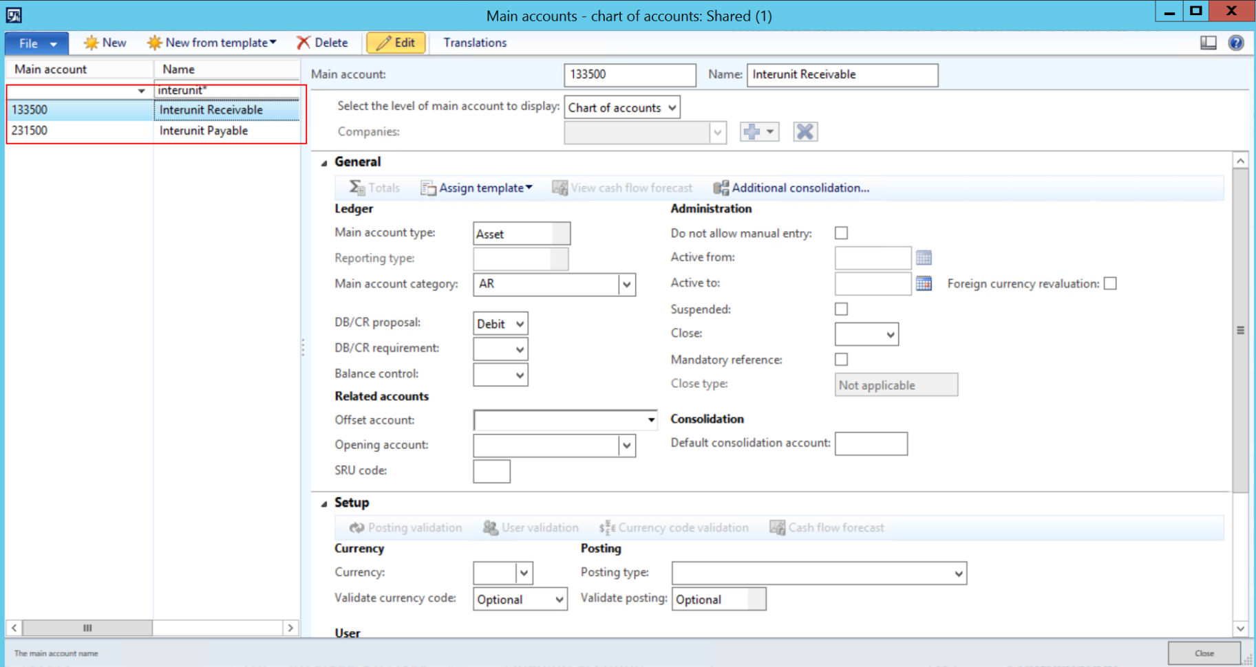 Balancing Financial Dimension Field In Ax 2012 R3 | Stoneridge Software And Accounting Forms Balance Sheet