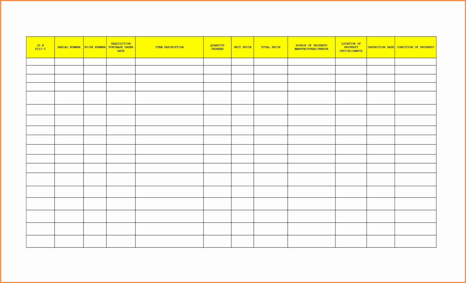 Bar Inventory List – Emmamcintyrephotography To Bar Inventory List Template