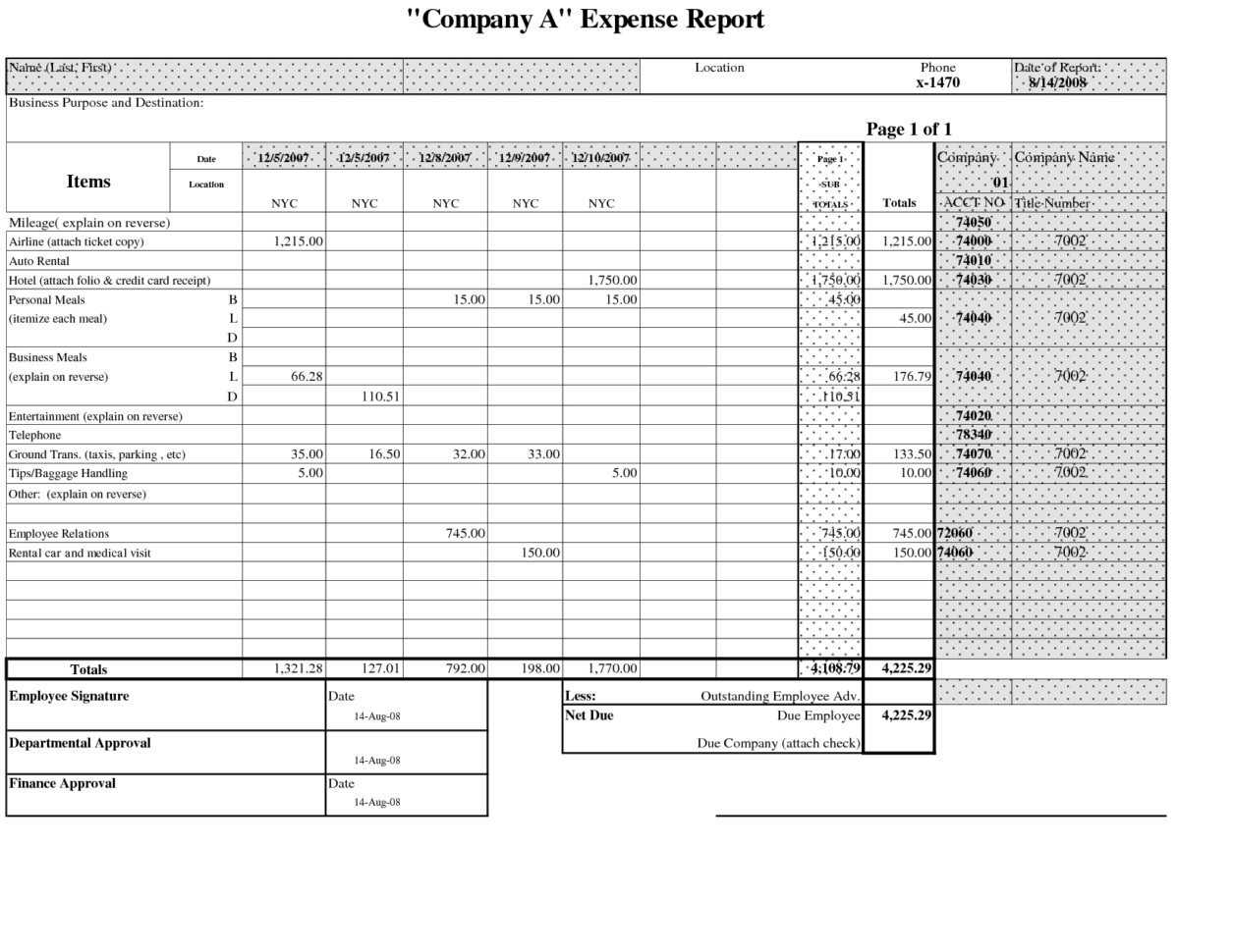 Best Photos Of Credit Card Expense Report Template   Business For Credit Card Expense Report Template