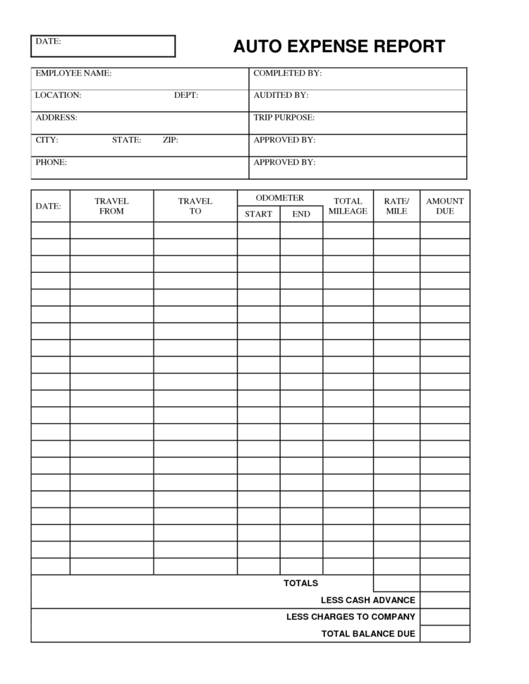 Best Photos Of Office Expense Report Template   Microsoft Expense Inside Office Expense Report