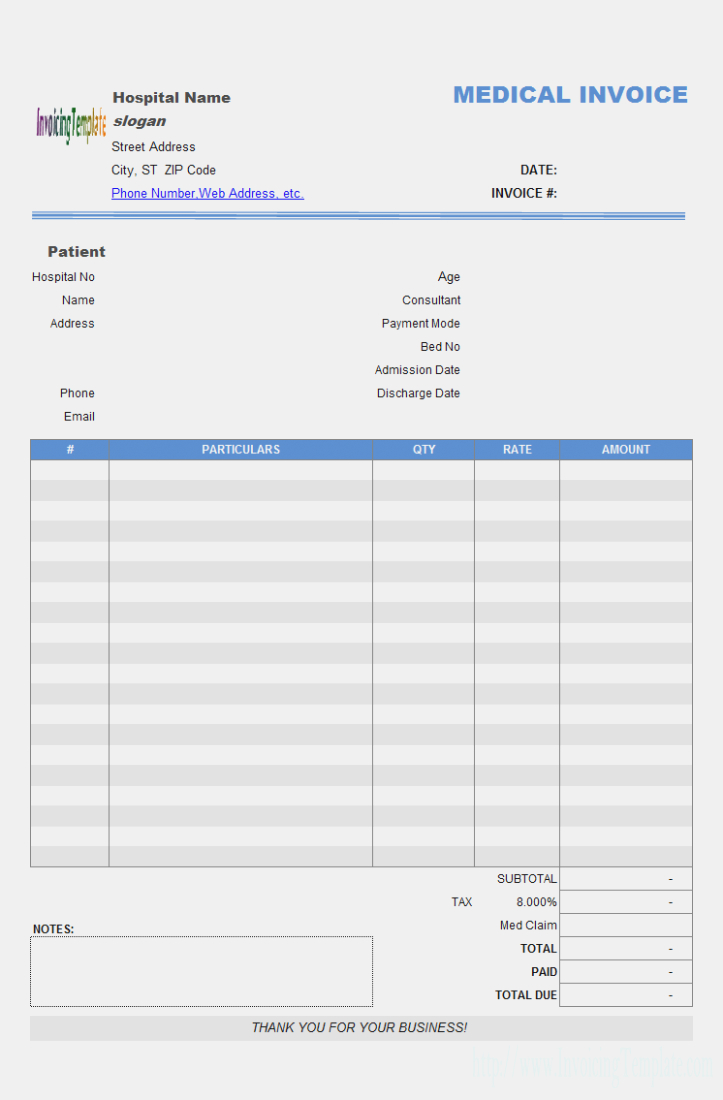 Bill Format For Dental Clinic And Denture Laboratory – Dental with Dental Invoice