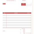 Billing Template With Tear Off With Billing Invoice Sample