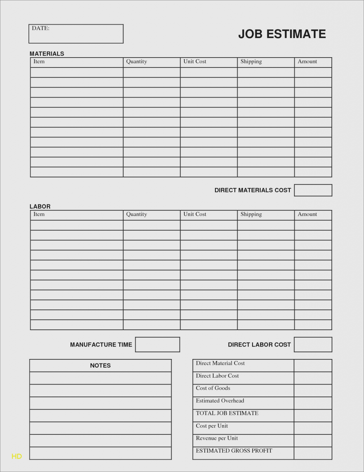 Handyman Invoice Template Pdf Pdf Template Handyman Invoice Forms 