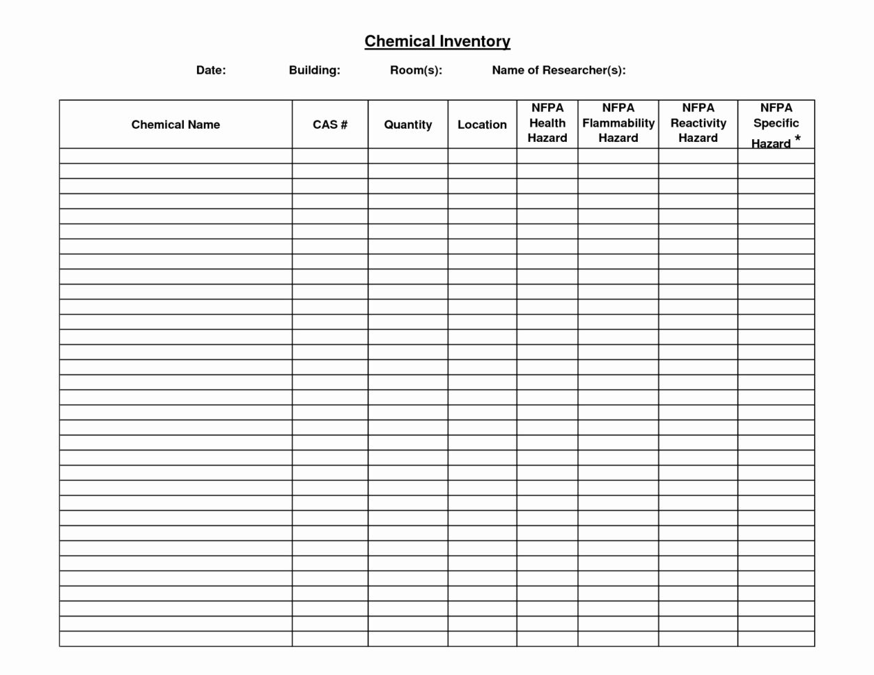 Blank Inventory Sheets Printable New Blank Inventory Spreadsheet In