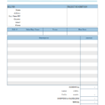 Blank Invoice Templates   20 Results Found For Billing Spreadsheet Template