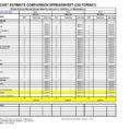 Building Construction Estimate Spreadsheet Excel Download To Construction Estimate Spreadsheet