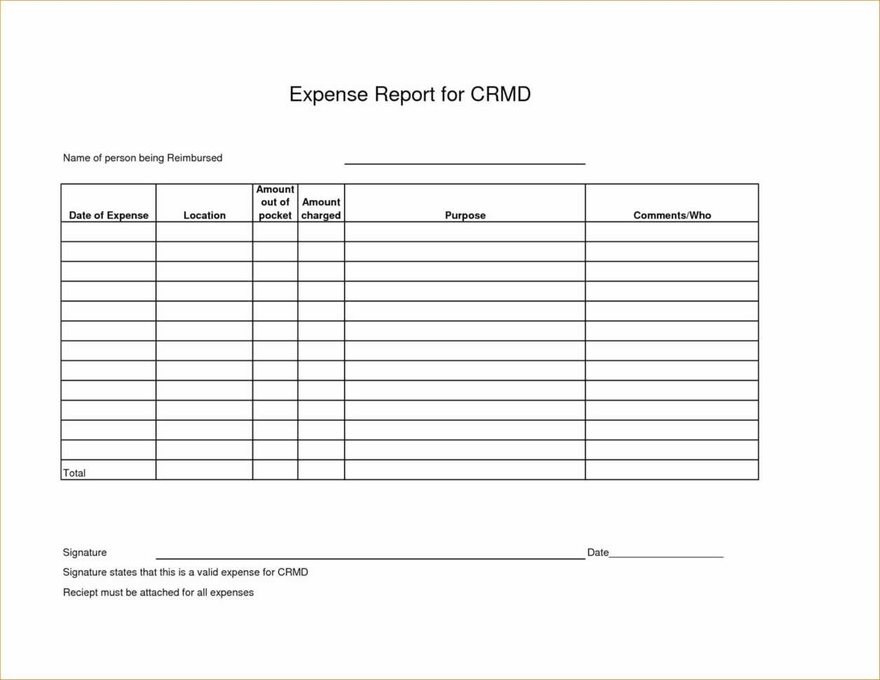 Business Expense Form Template Free Valid 50 Fresh Stock Small With Business Expenses Form Template