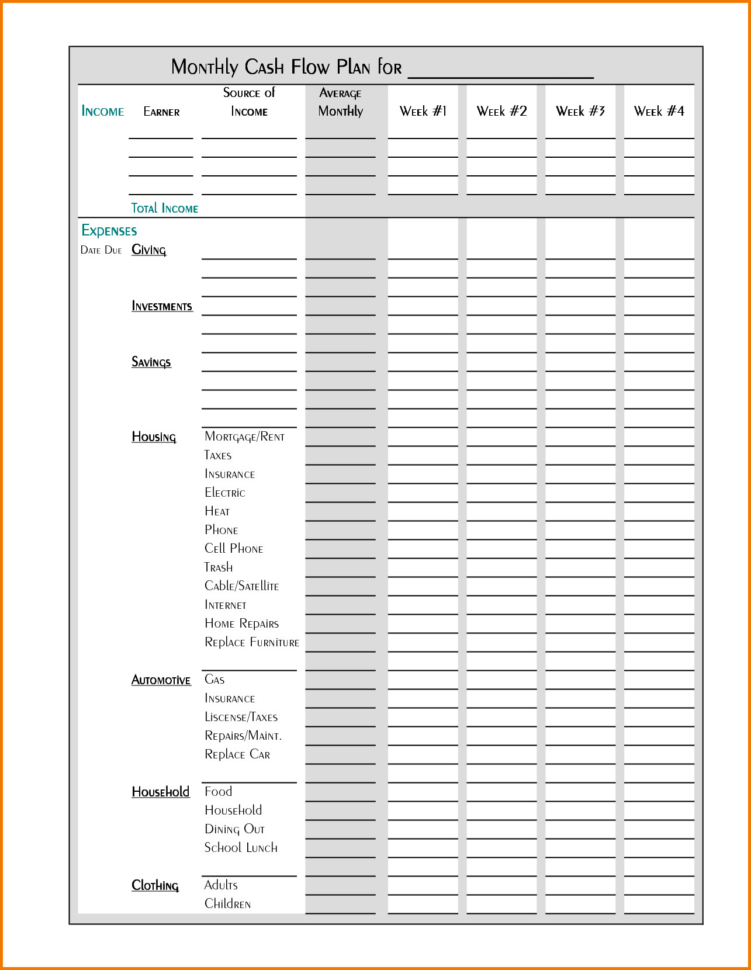 Business Expense Report Template Free Free Downloads Free Printable Intended For Monthly Business Expense Report Template