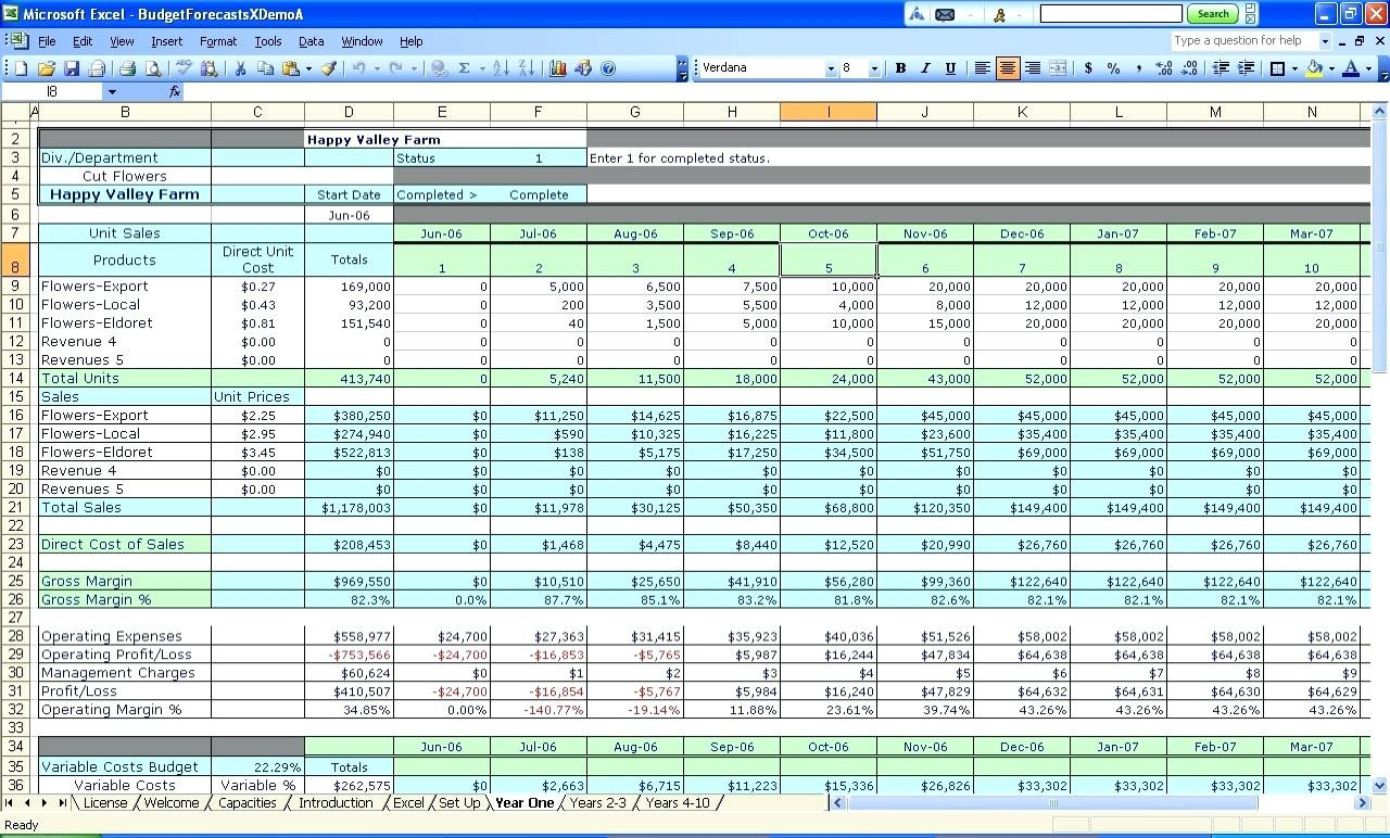 monthly income and expenses excel spreadsheet